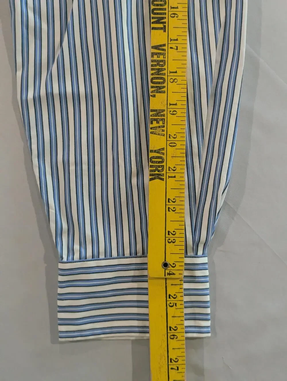 Polo Ralph Lauren Shirt Mens XL Blue Striped Long Sleeve Button Up Dress
